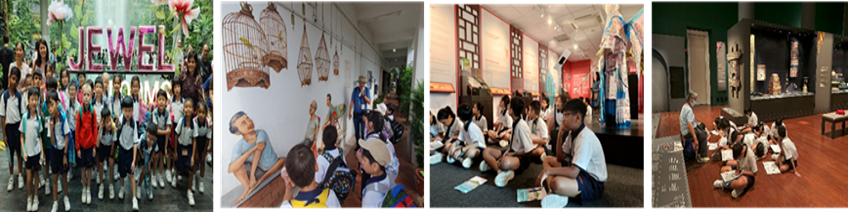 Students deepened their understanding of Singapore’s history and heritage through Social Studies field-based learning at museums and heritage trails
